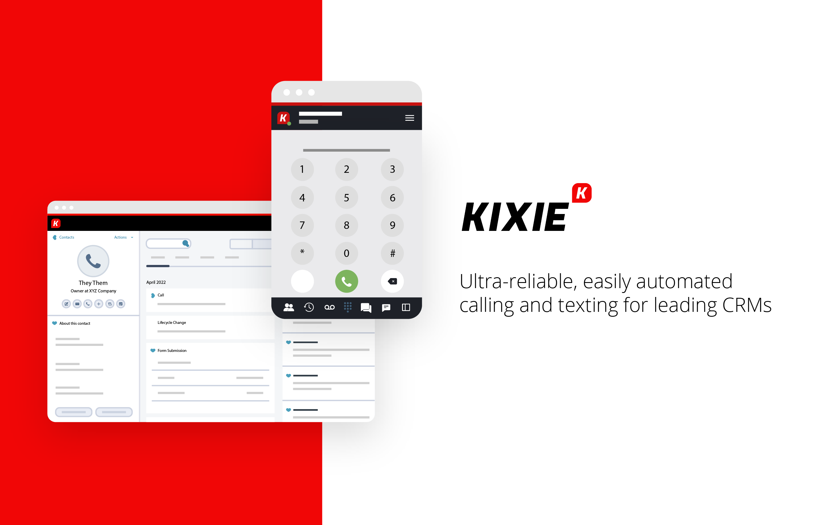 screenshot of Kixie PowerCall